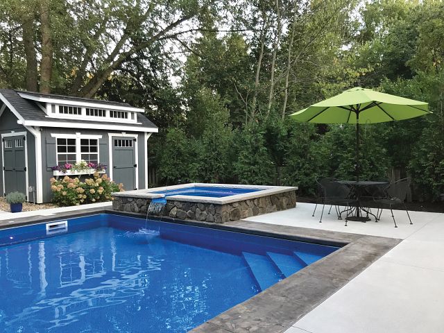 Vinyl Covered Pool Steps: Limitless Custom Design Options
