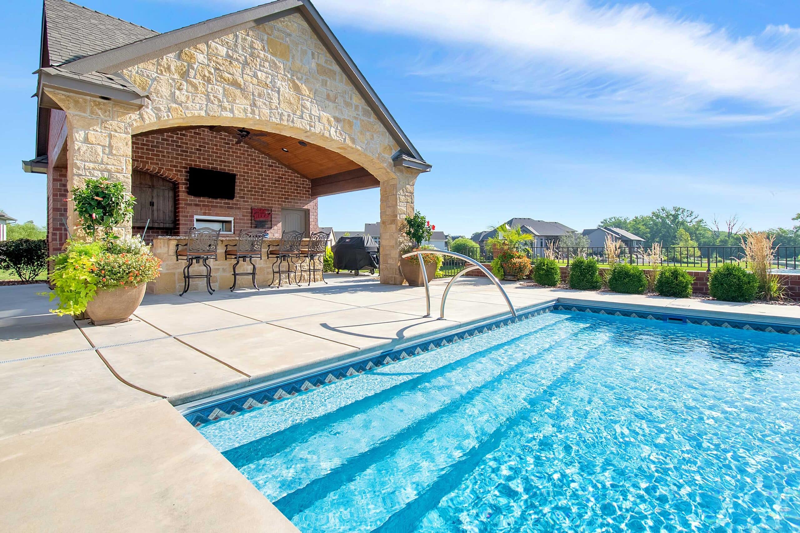 Steps for Inground Pools