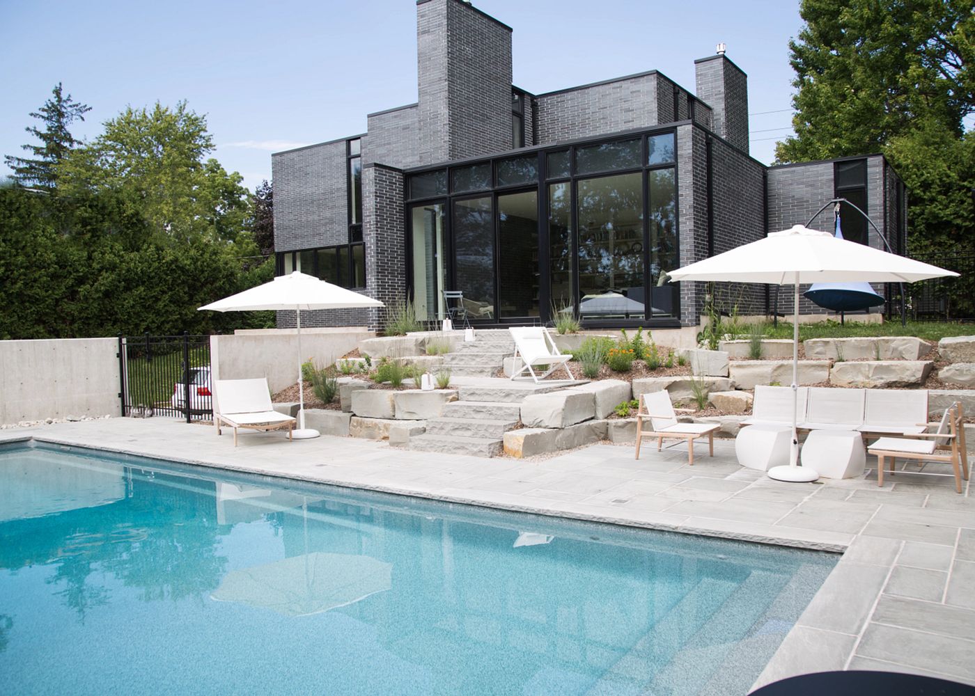 fiberglass rectangular pool